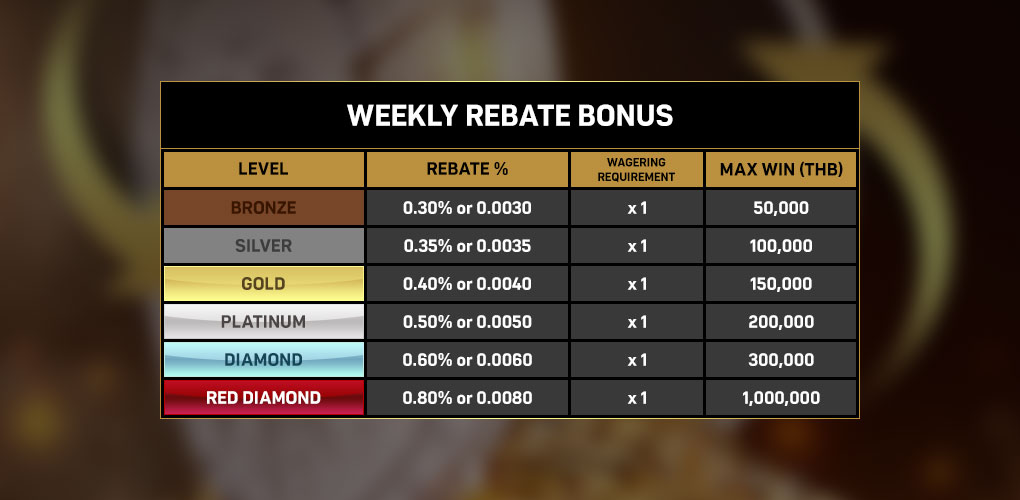 rebate bonus